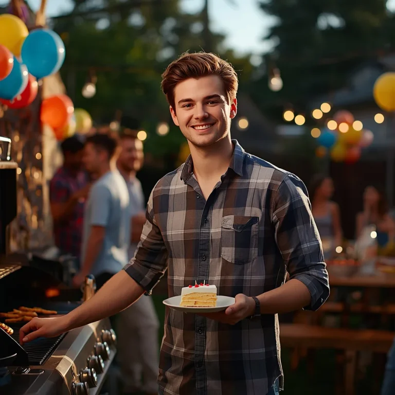 Backyard Birthday BBQ | birthday girl ai prompt