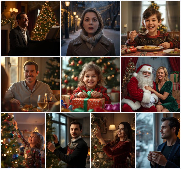 10 Best Christmas prompt for girls for Stunning AI Photos