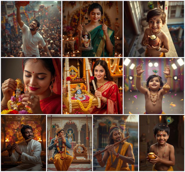 10 Baby Krishna prompt Gemini for Creating Professional Looking AI Photos