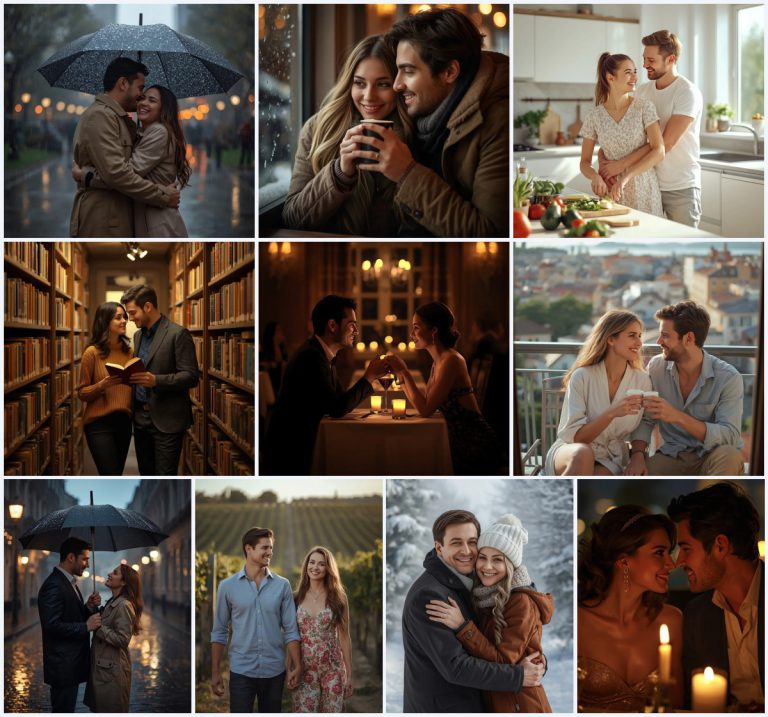 10 Must-Try Romantic couple prompt ChatGPT for Realistic AI Photos