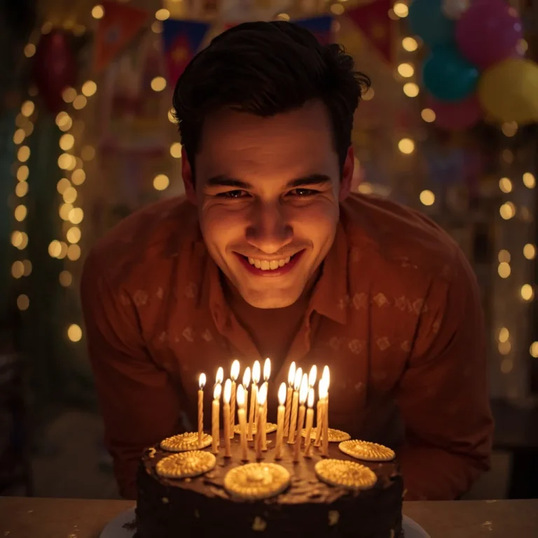 Blowing Out Birthday Candles | birthday party ai prompt