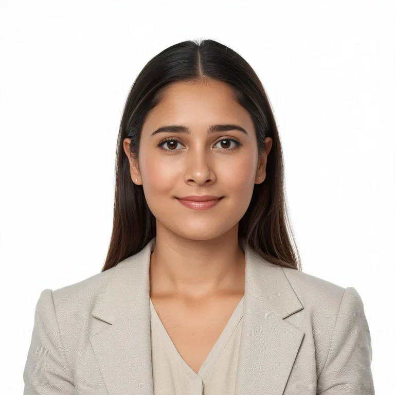 Bright High-Key Studio | professional headshot prompt for gemini