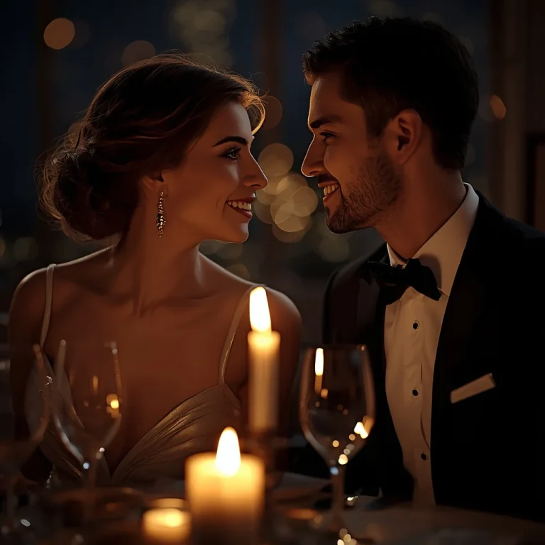 Candlelight Dinner Date | Prompt seen trending girl 2026 Instagram
