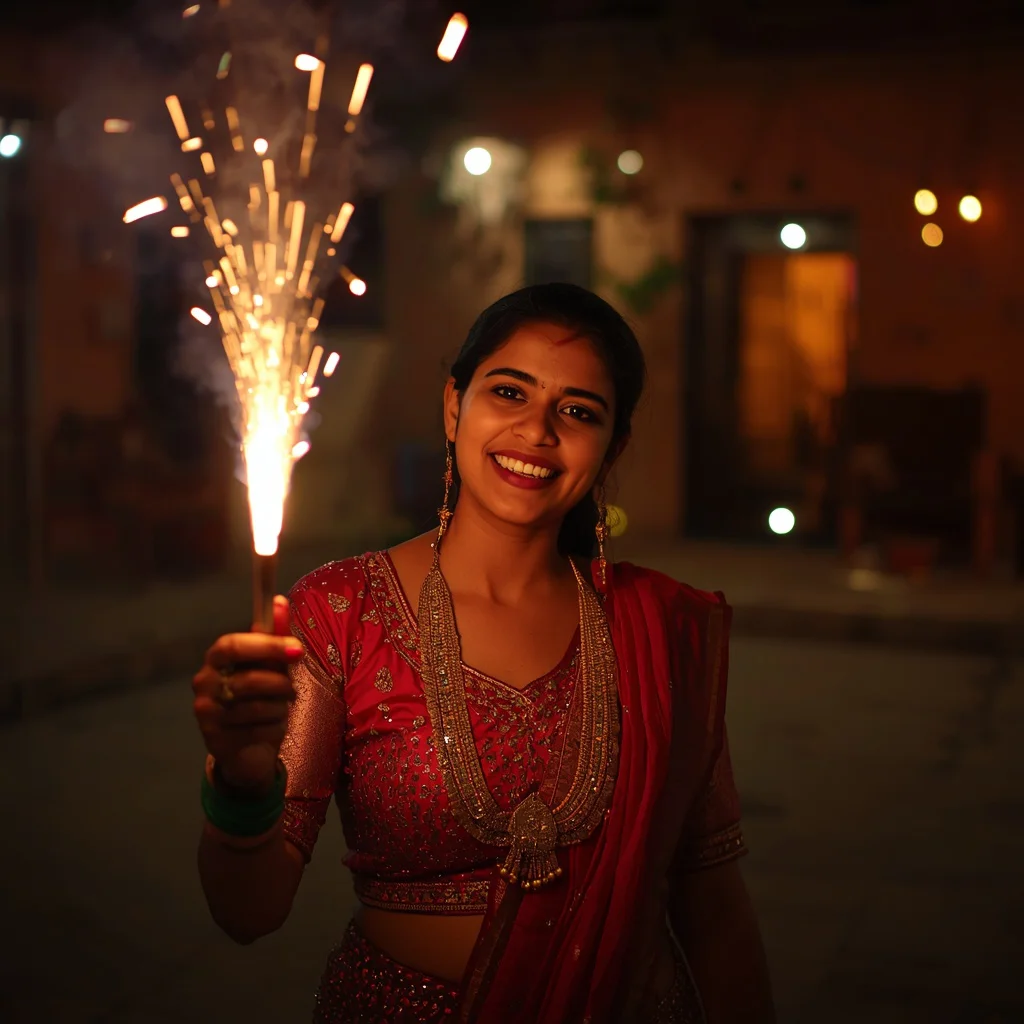 Chakkri Firework Fun | trending diwali prompt instagram