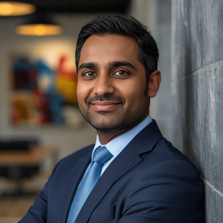 Creative Office Setting | business profile ai prompt