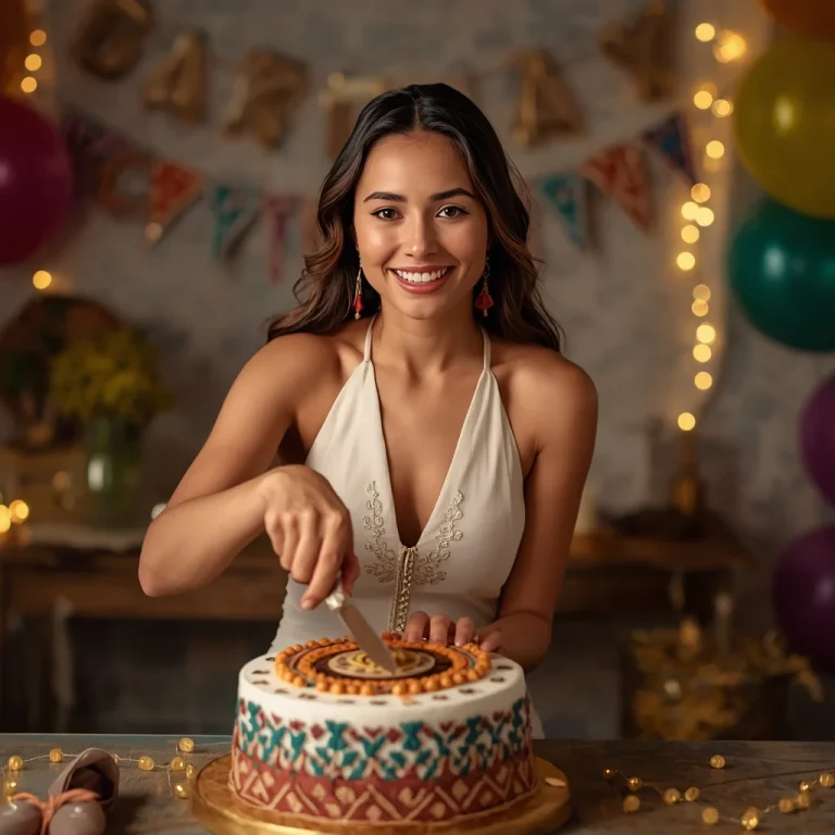 Cutting the Birthday Cake | birthday girl ai prompt