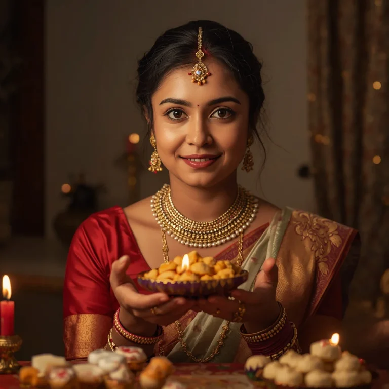 Diwali Sweet Exchange | diwali crackers ai prompt