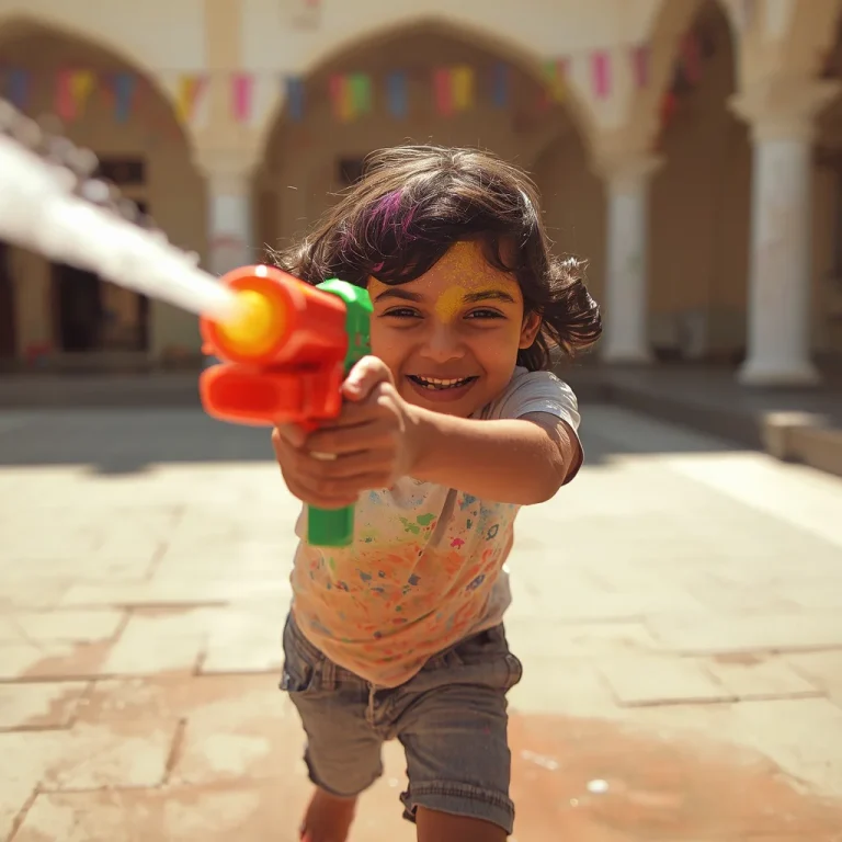 Dynamic Pichkari Holi Play | holi ai prompt