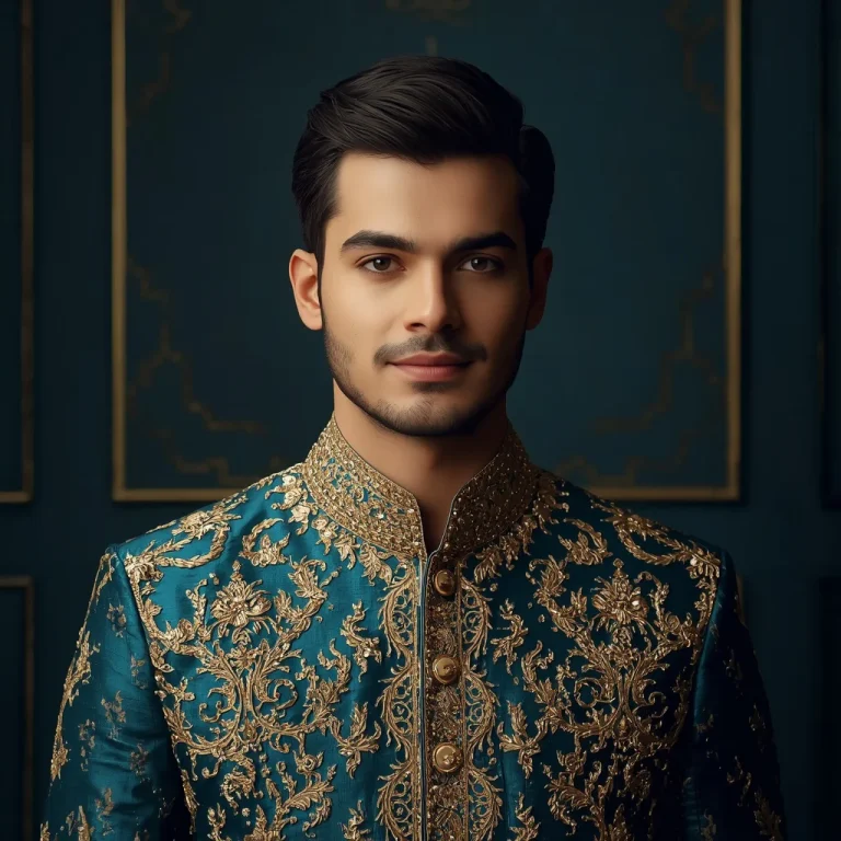 Elegant Studio Eid Portrait | eid mubarak prompt chatgpt