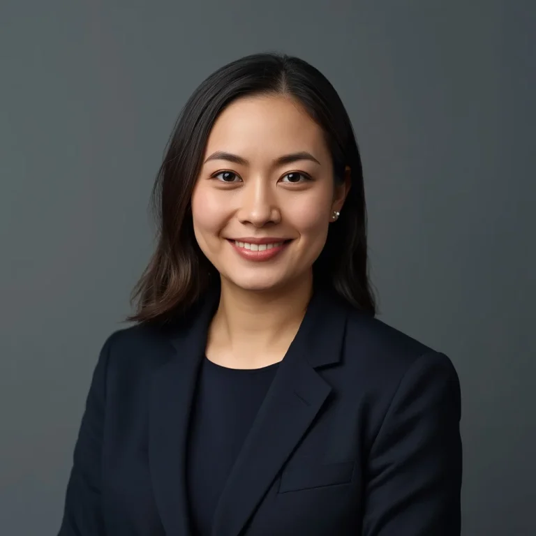Elegant Studio Headshot | linkedin profile ai photo