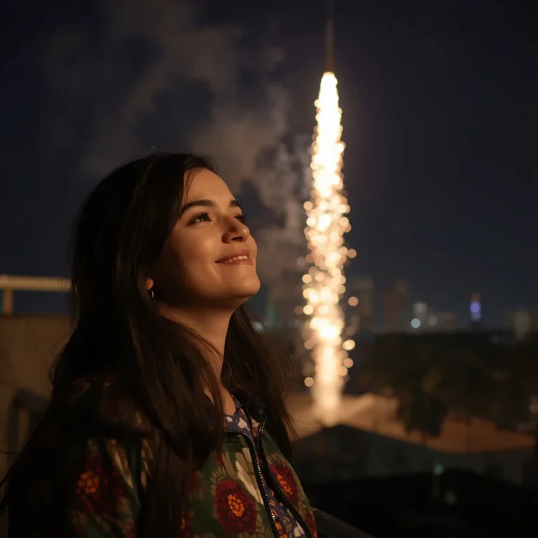 Festive Rocket Launch | diwali festival prompt for gemini
