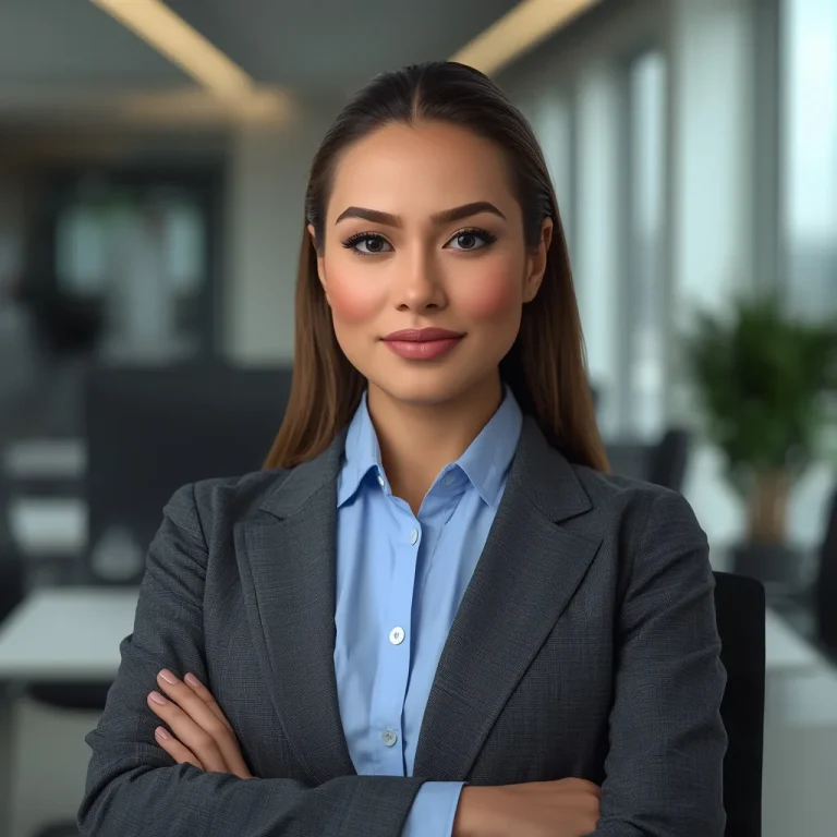 Modern Office Professional | professional headshot prompt for gemini