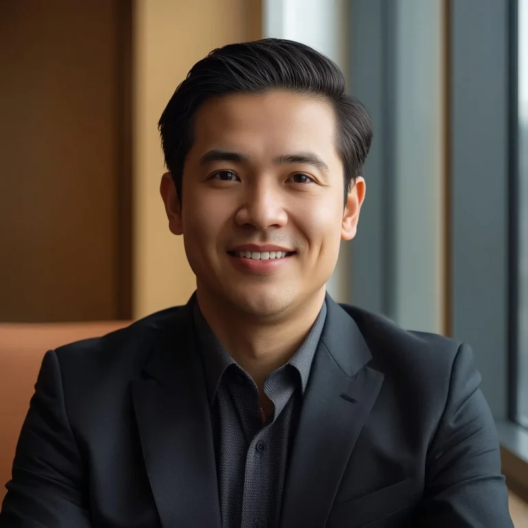 Natural Light Window Portrait | professional headshot ai prompt