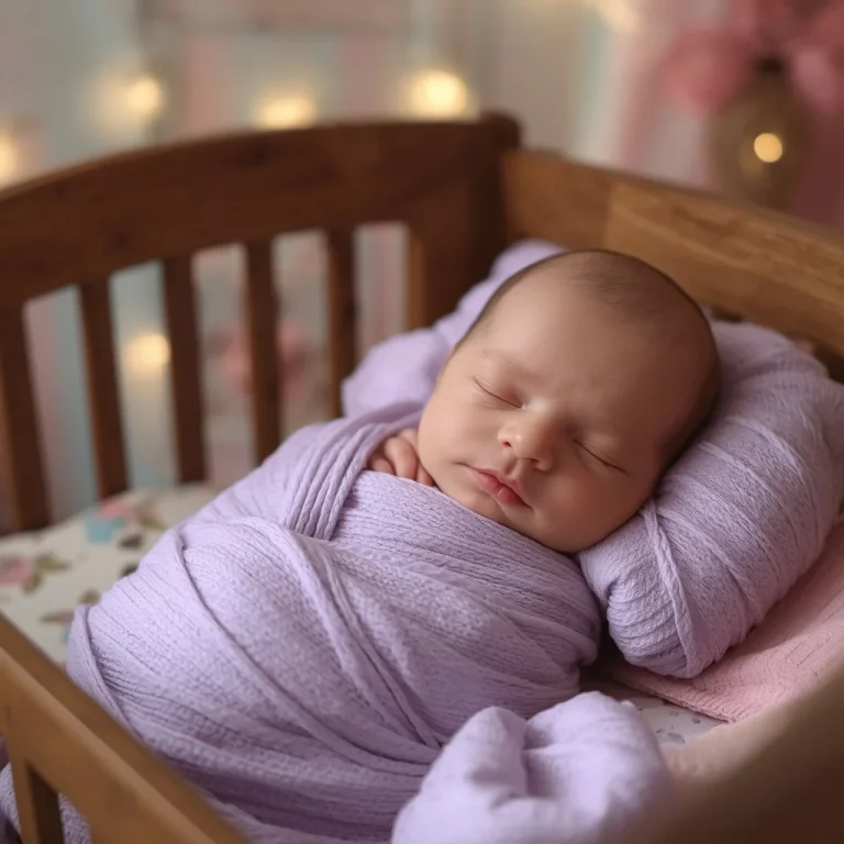 Newborn Baby Cozy Crib Session | baby boy ai prompt