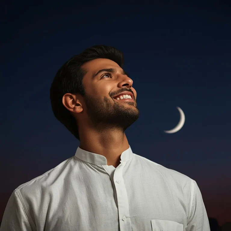 Sighting the Eid Moon | eid ai prompt
