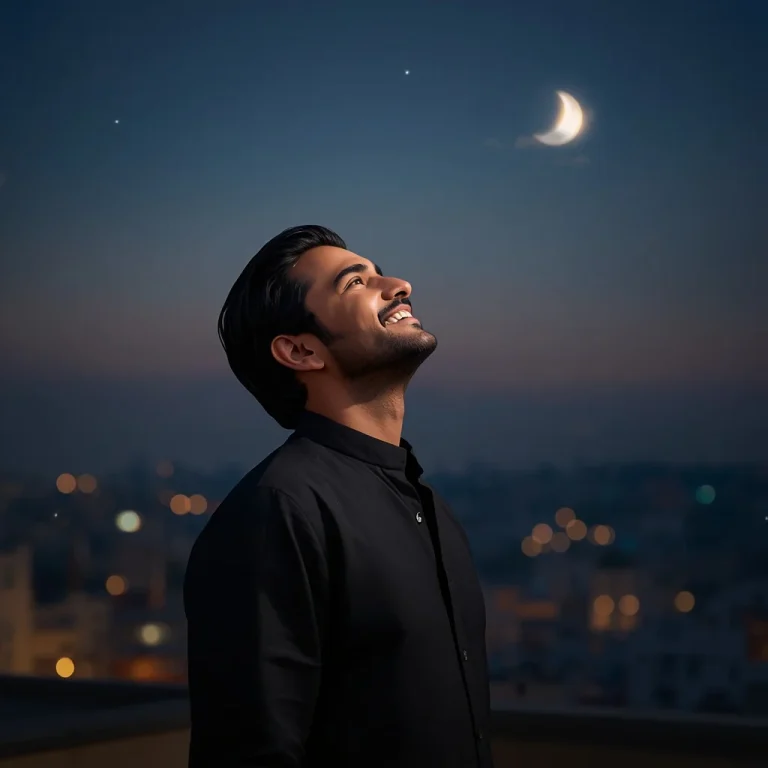 Sighting the Eid Moon | eid ai prompt