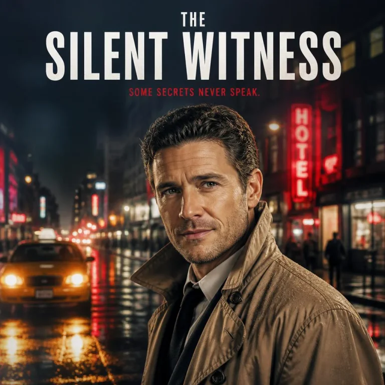 The Silent Witness | music album cover ai prompt
