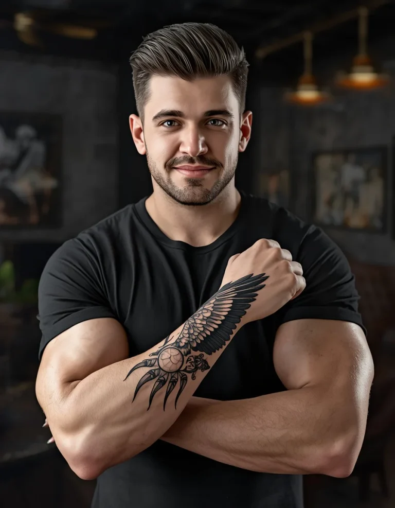 Eagle Talon Wrist Wrap Tattoo